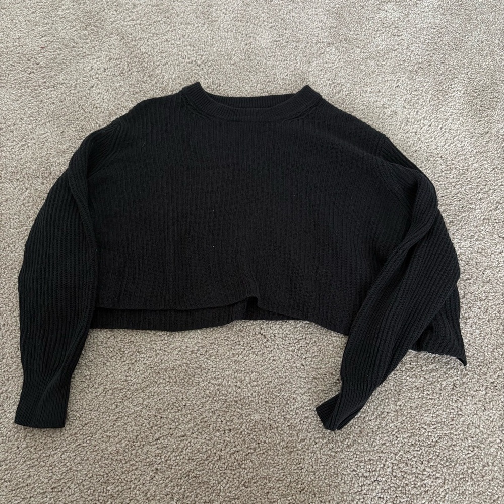 Cotton On Black Knit Top